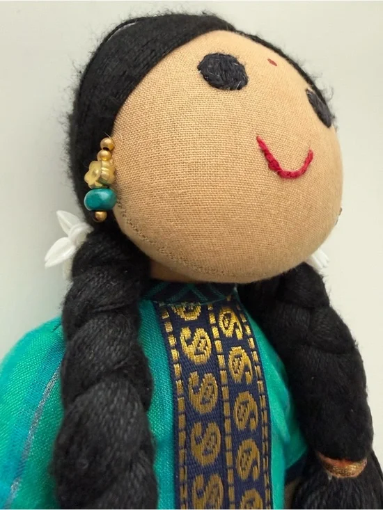 Handmade fabric dolls - Picture 10 of 16